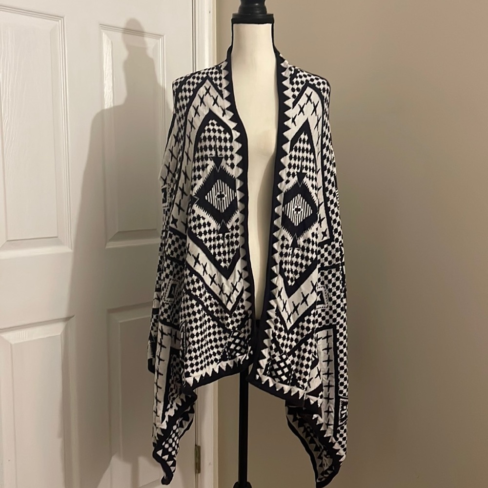 Divided Duster Sweater - image 1